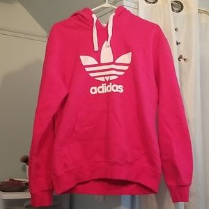 Adidas pink (fluo) hoodie